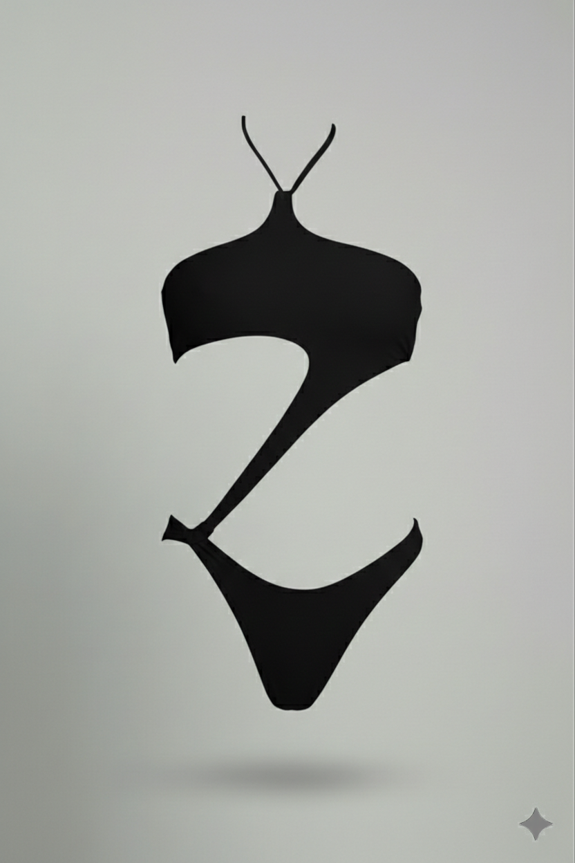 GRISSEL HIGH LEG ONE PIECE