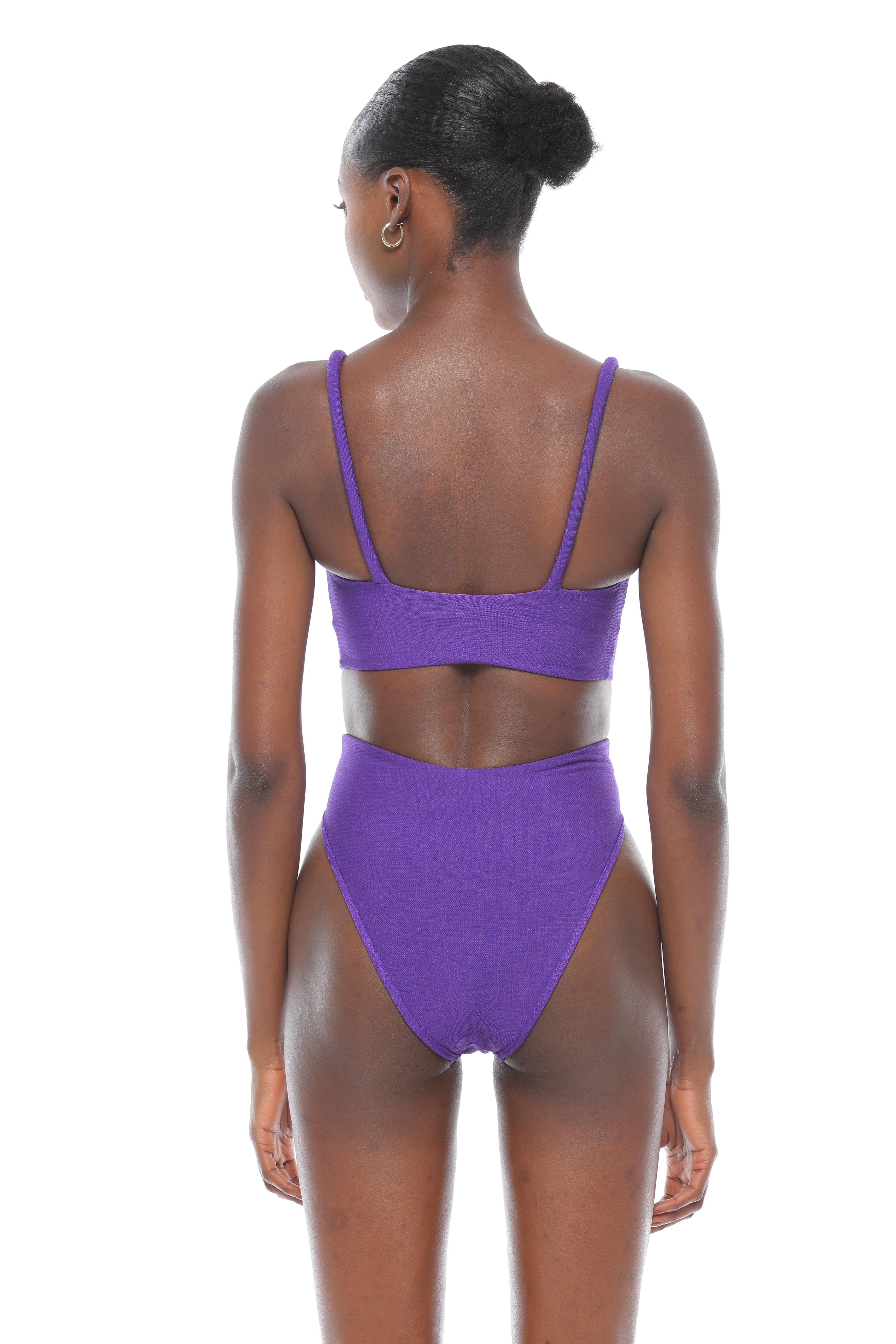 Carter high leg one piece