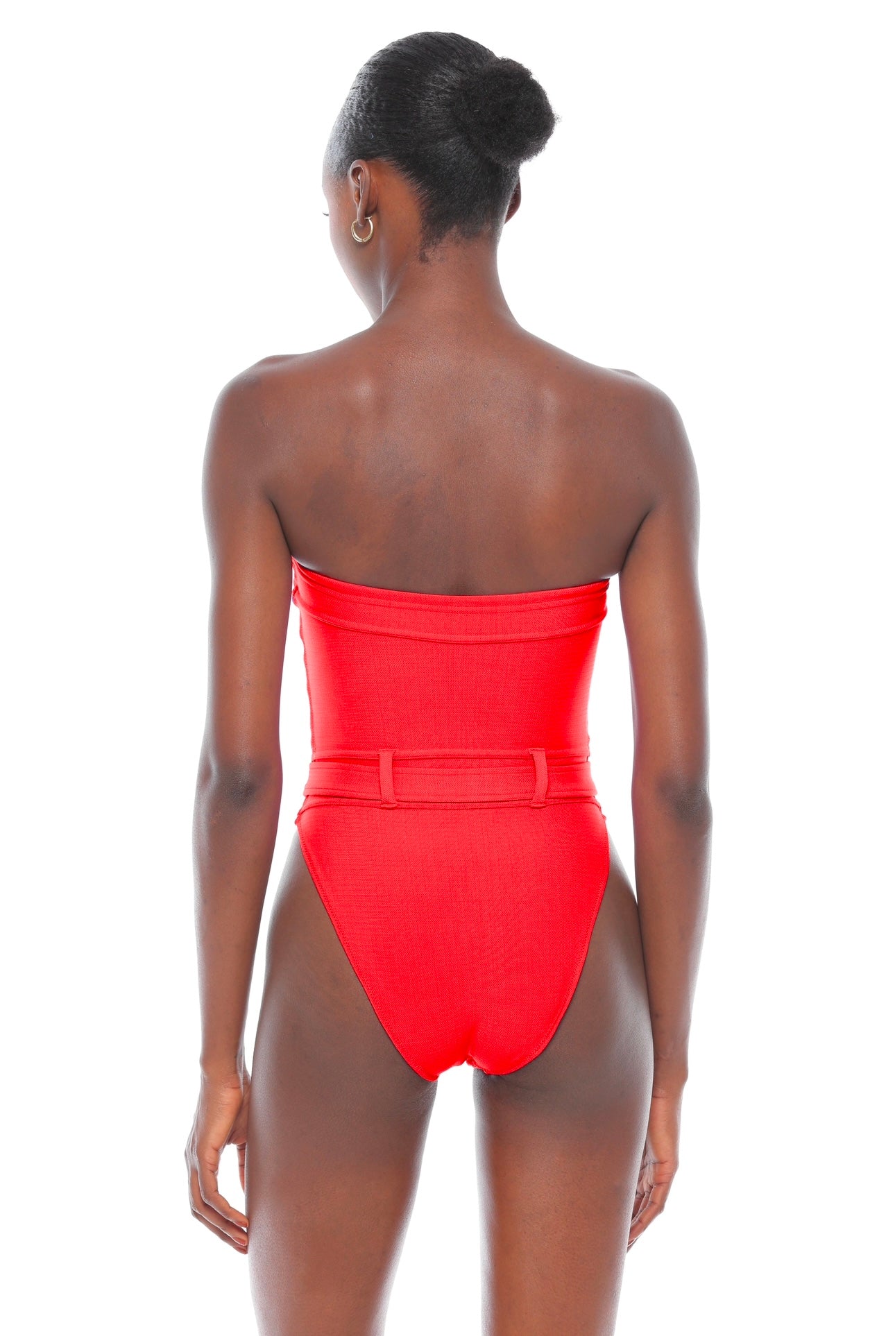 Lester high leg one piece