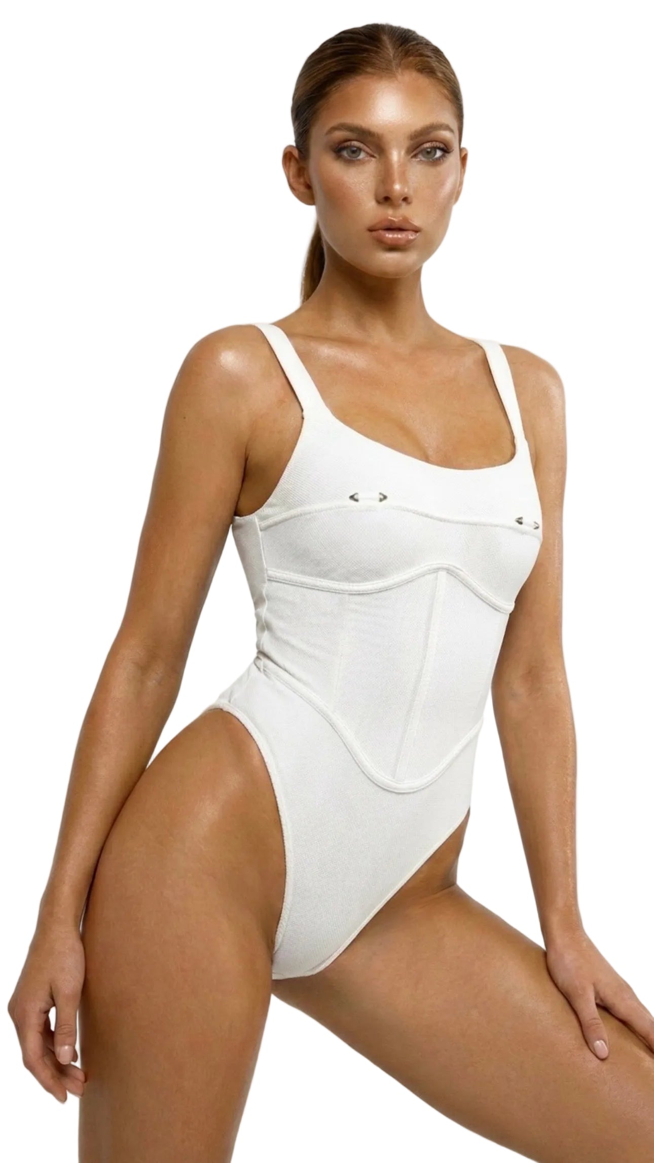 Pierre One Piece High Leg