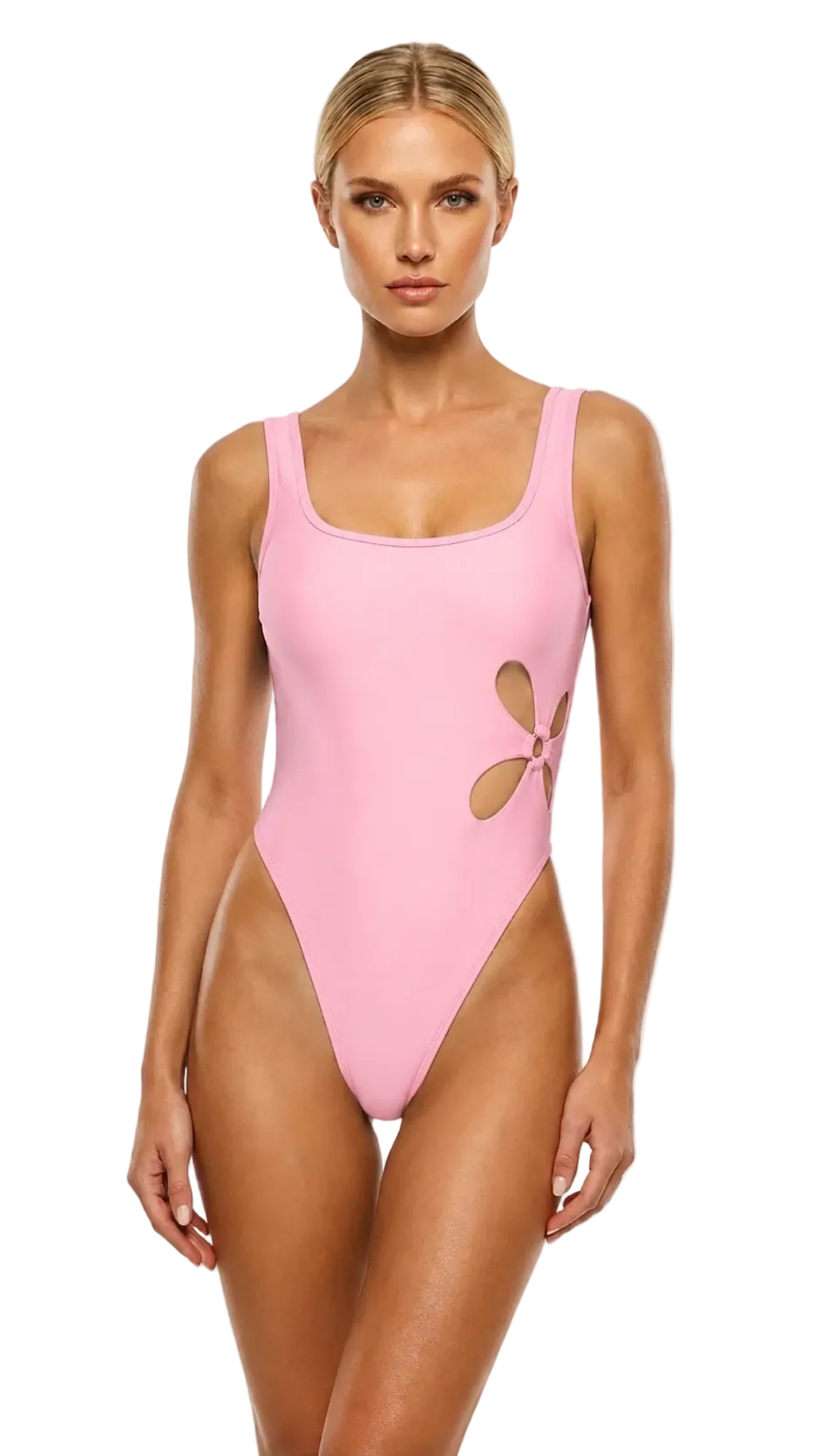 Fiona high leg one piece