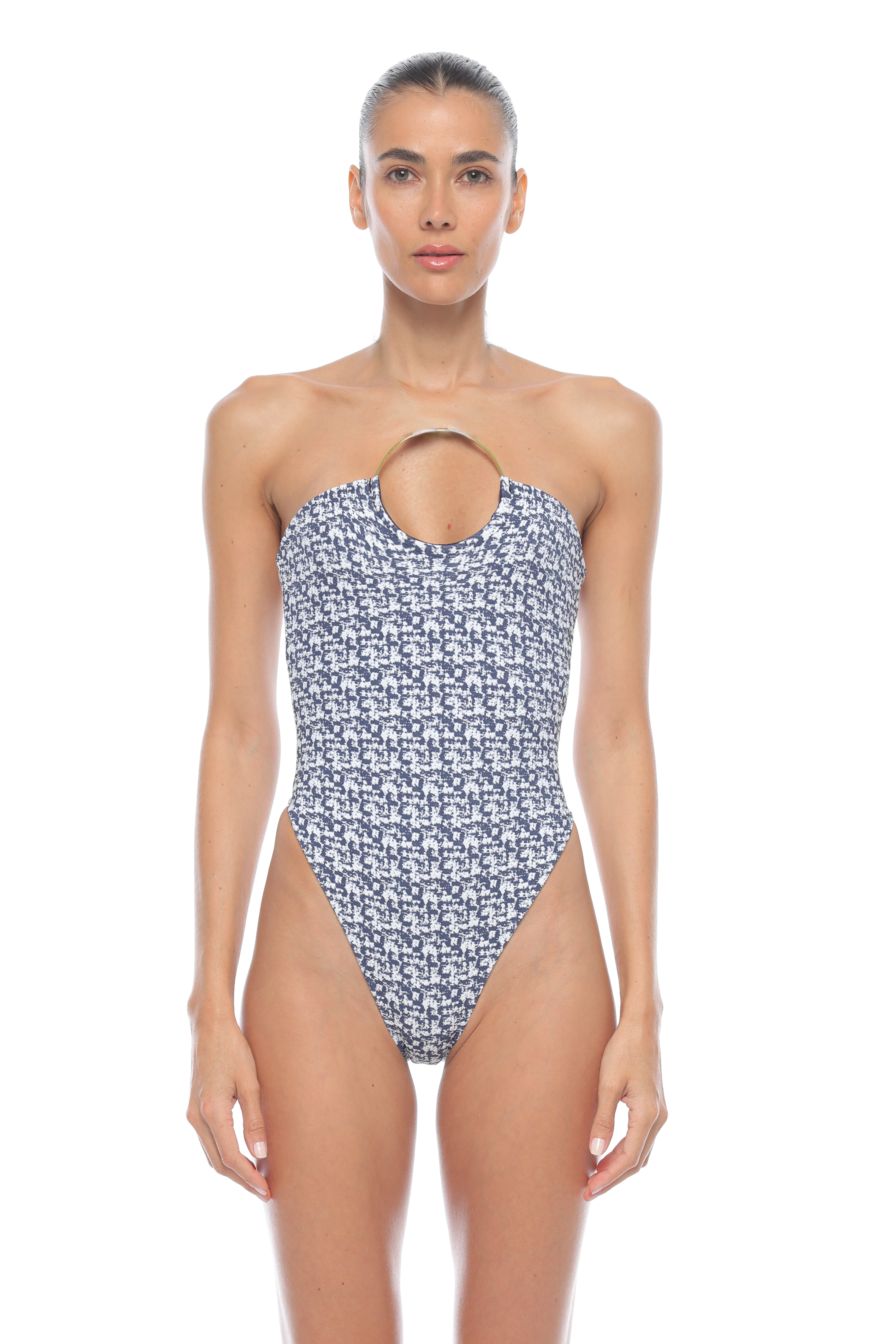 Olivia high leg one piece