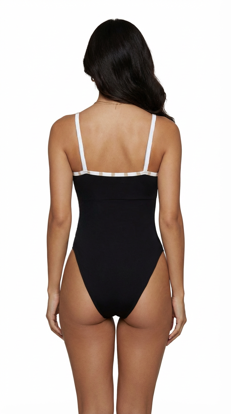 SARAH HIGH LEG ONE PIECE