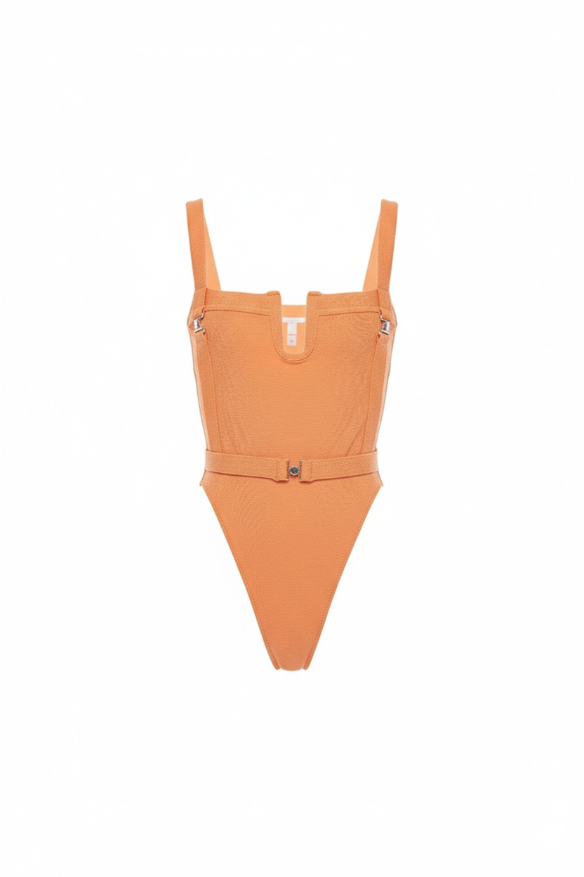 Leti high leg one piece