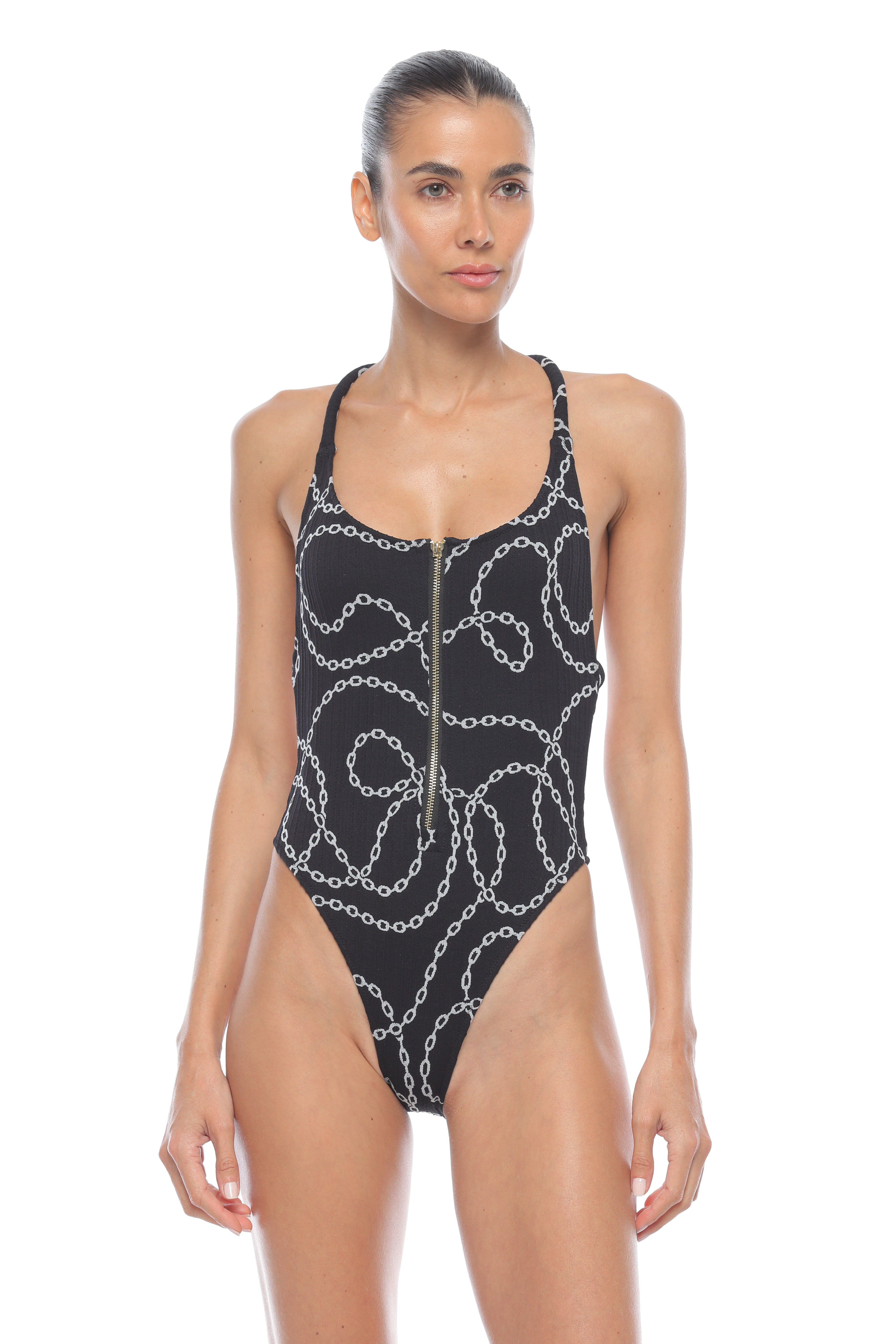 Galileo high leg one piece