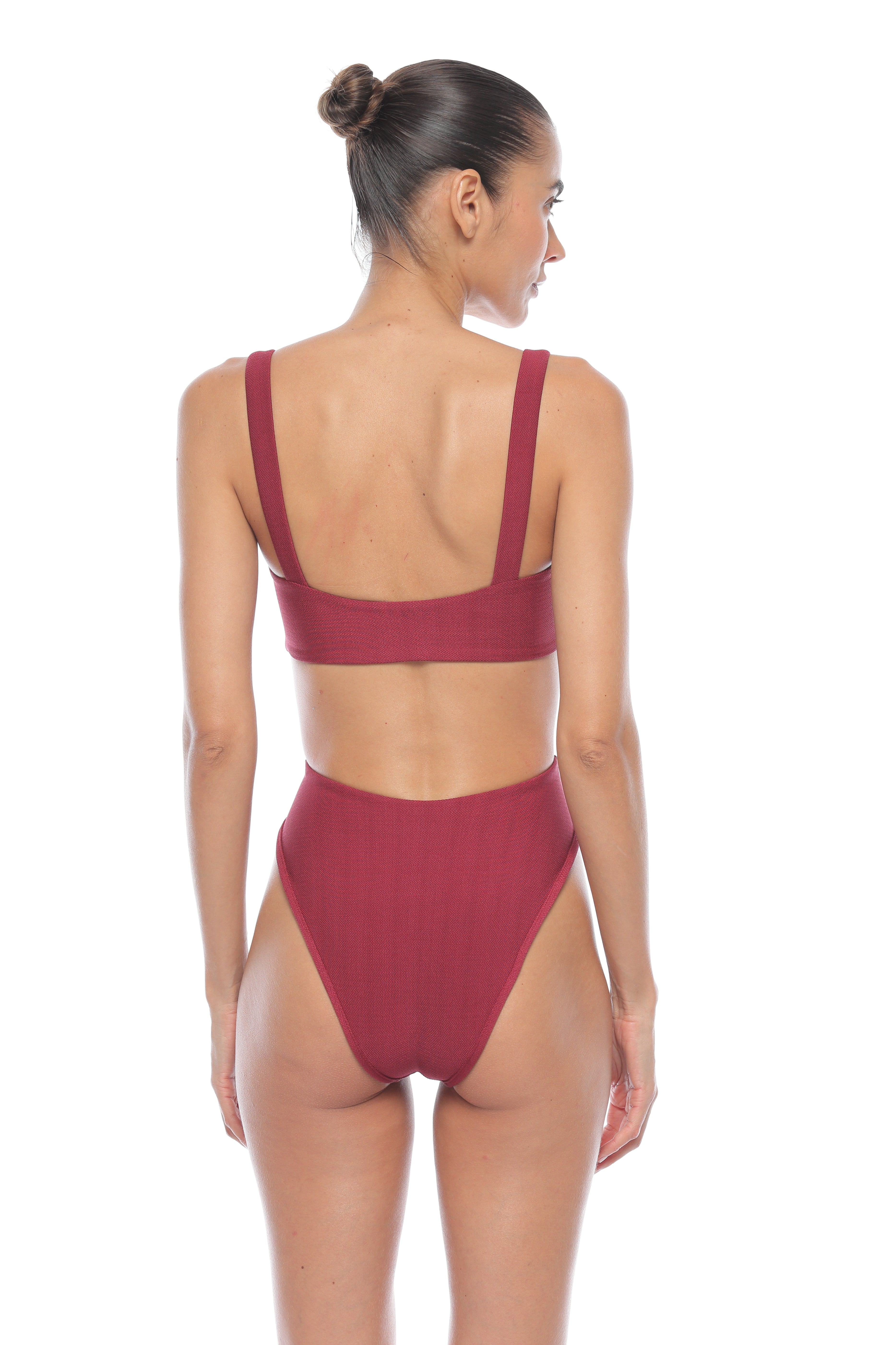 Carter high leg one piece