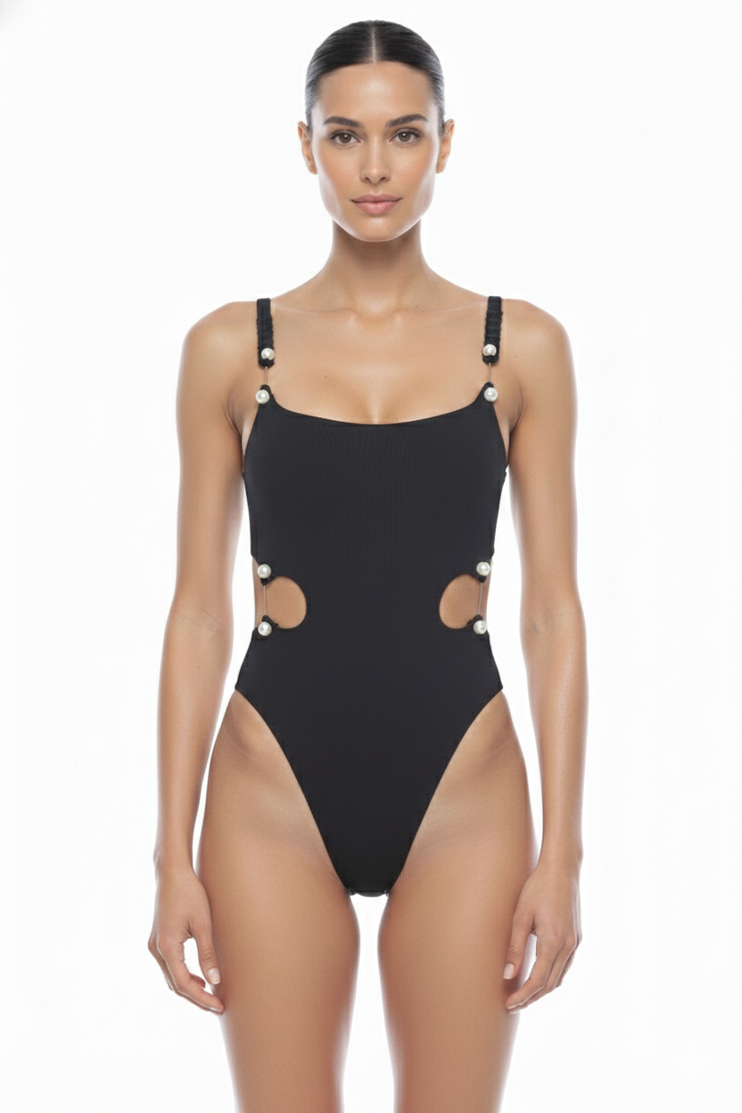 PAOLA HIGH LEG ONE PIECE