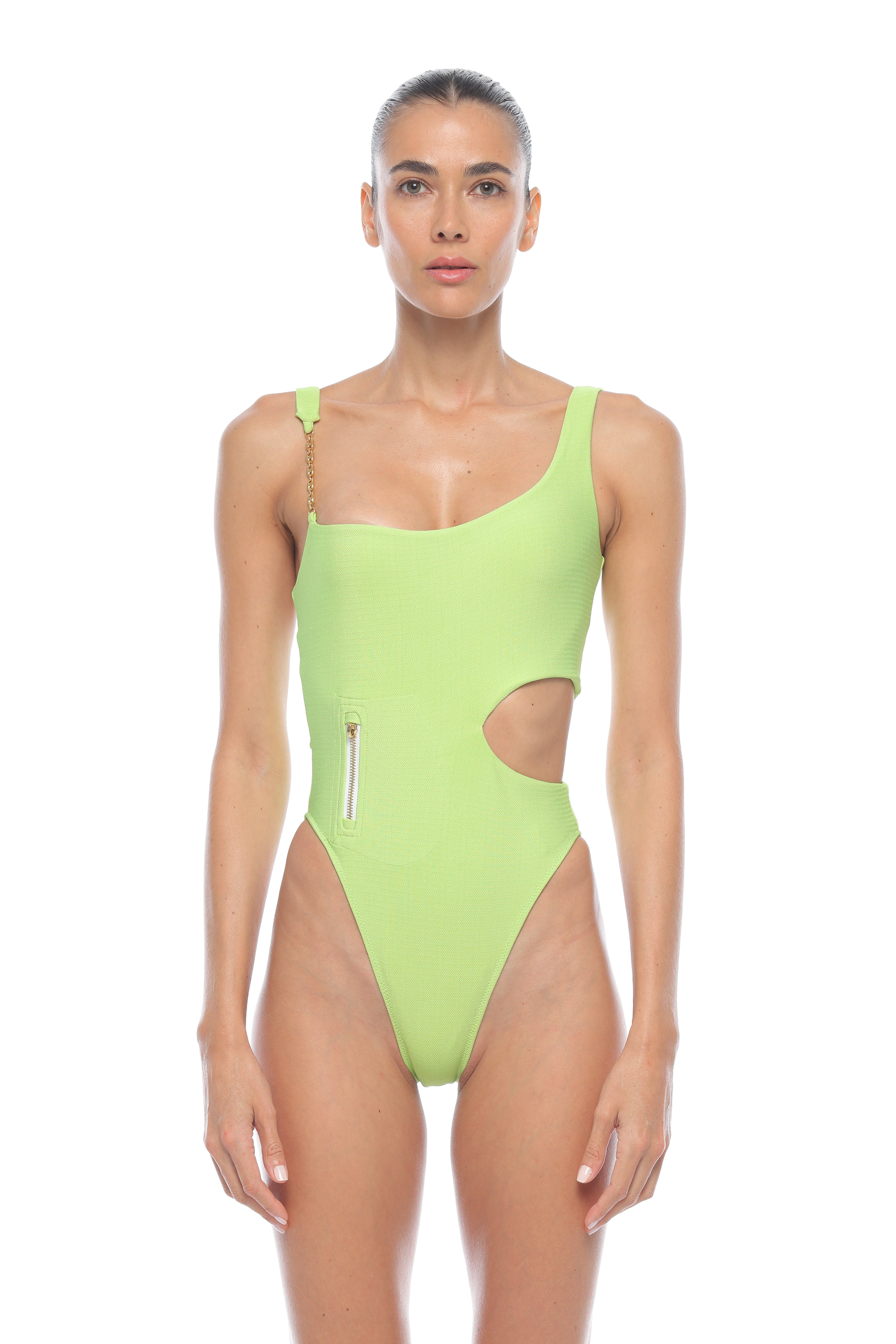 ALICE HIGH LEG ONE PIECE