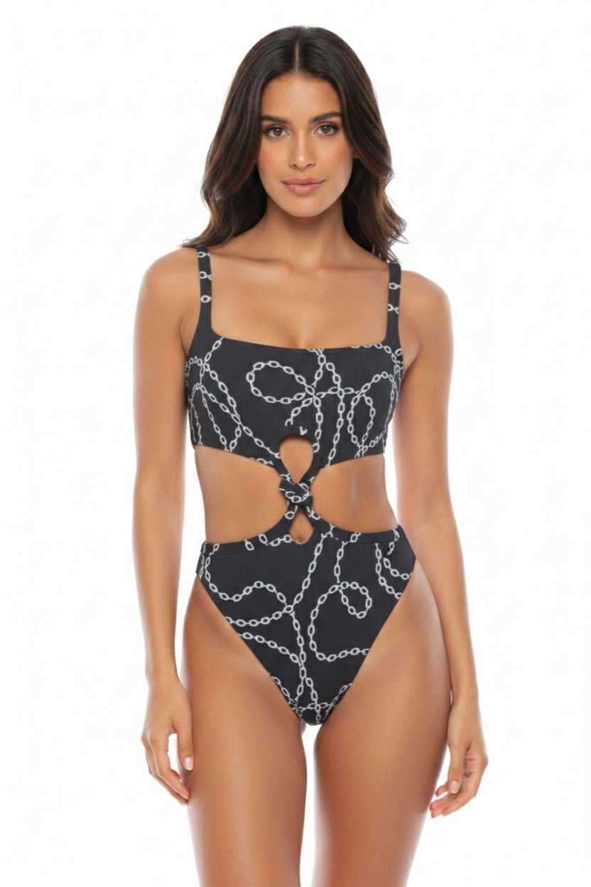 Tobias high leg one piece