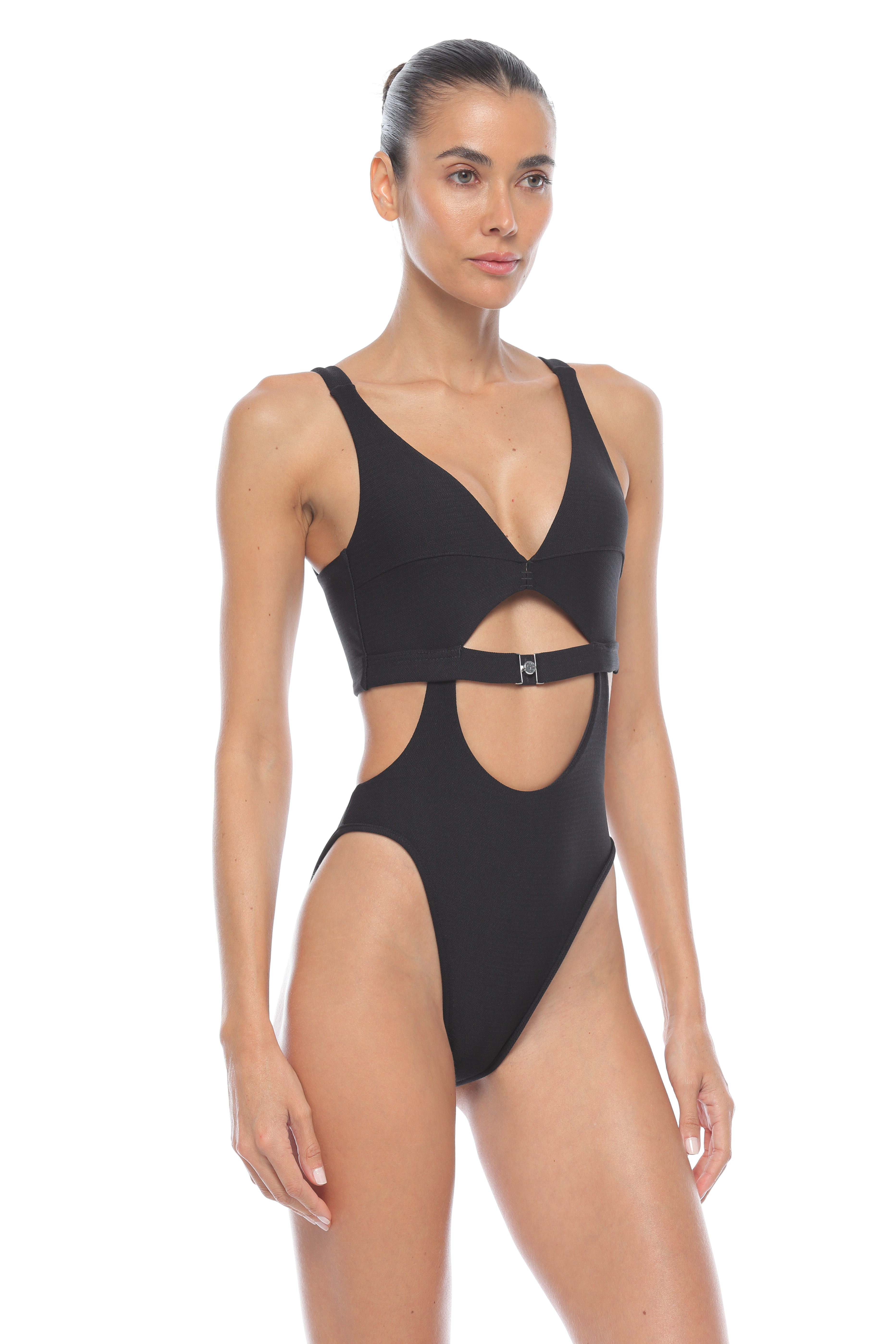 Jethro high leg one piece
