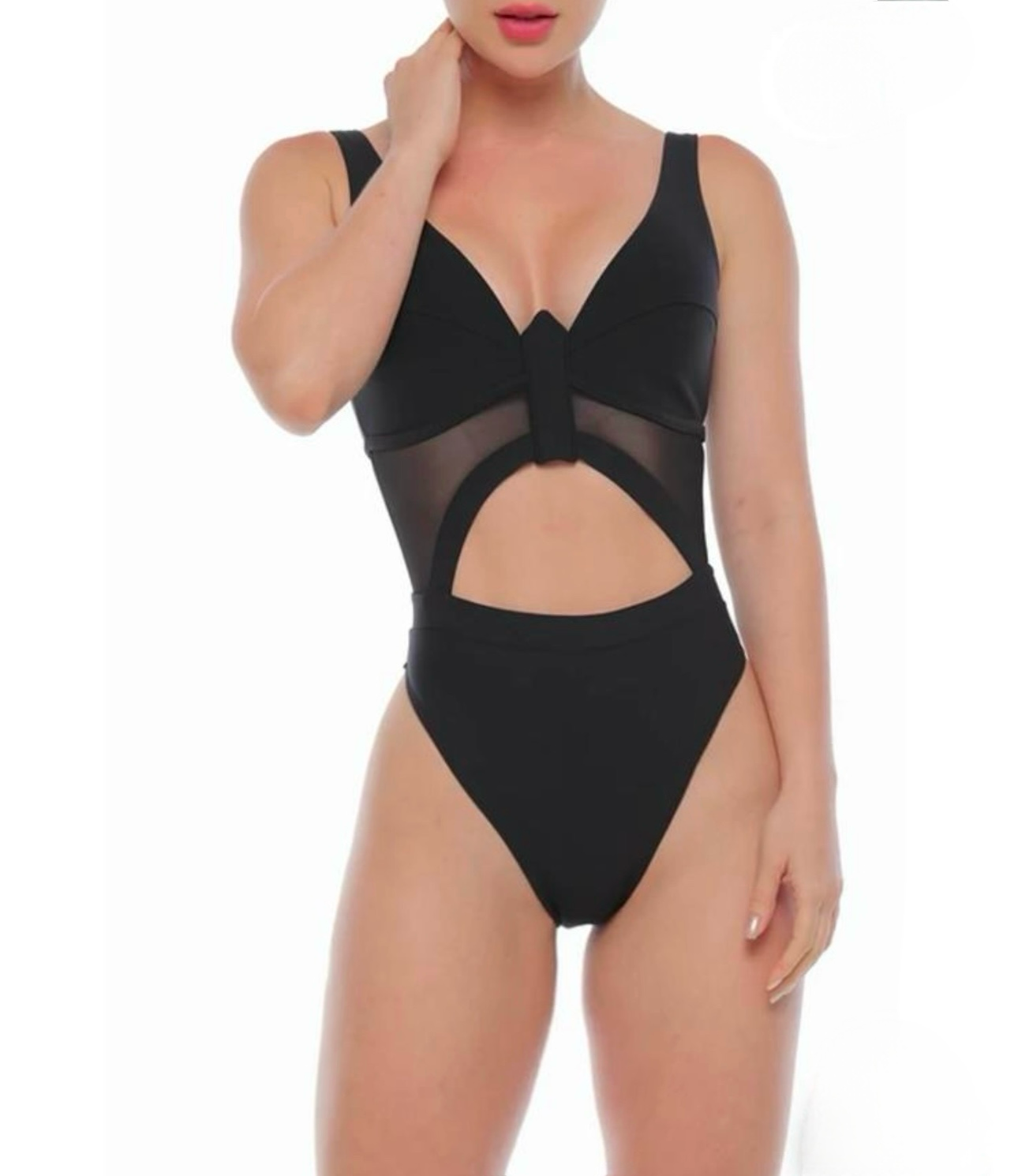 Niko high leg one piece