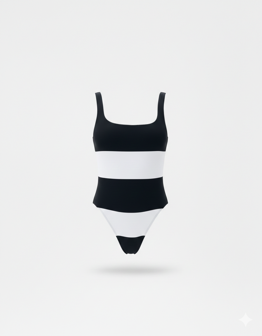Olga One Piece High Leg