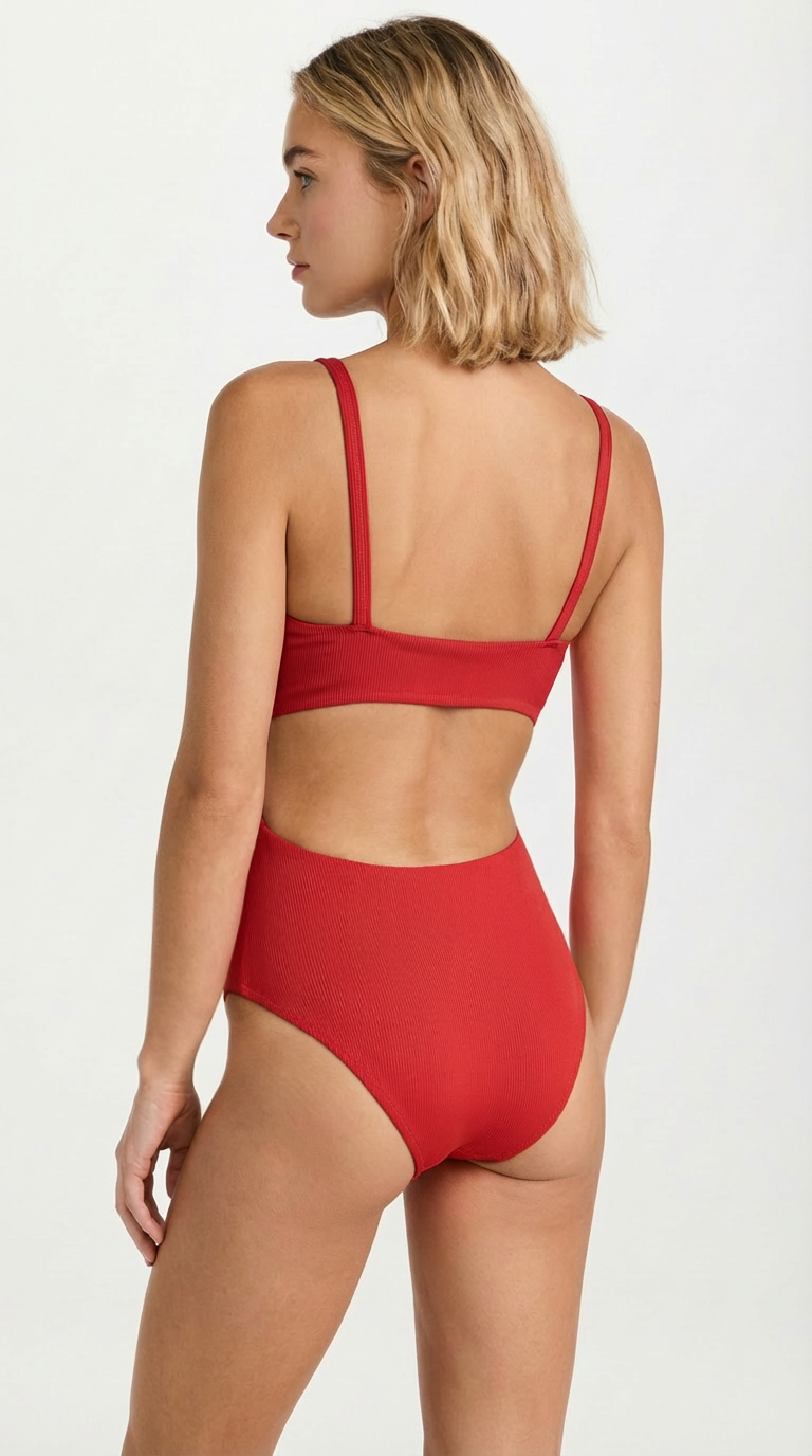 PAOLA HIGH LEG ONE PIECE