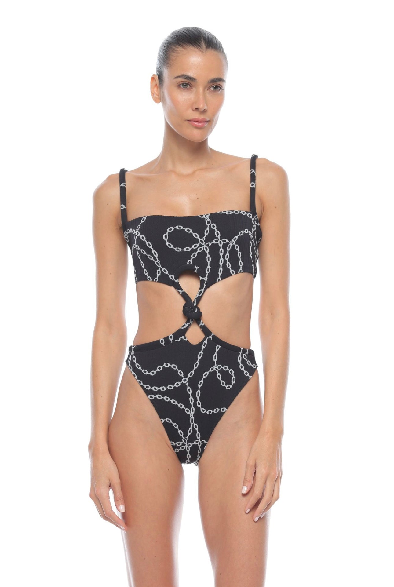 Tobias high leg one piece
