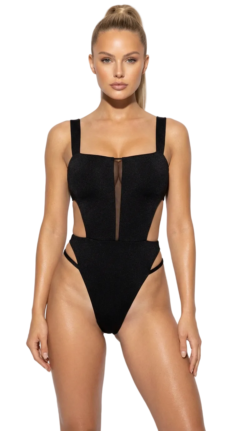 Celine One Piece High Leg