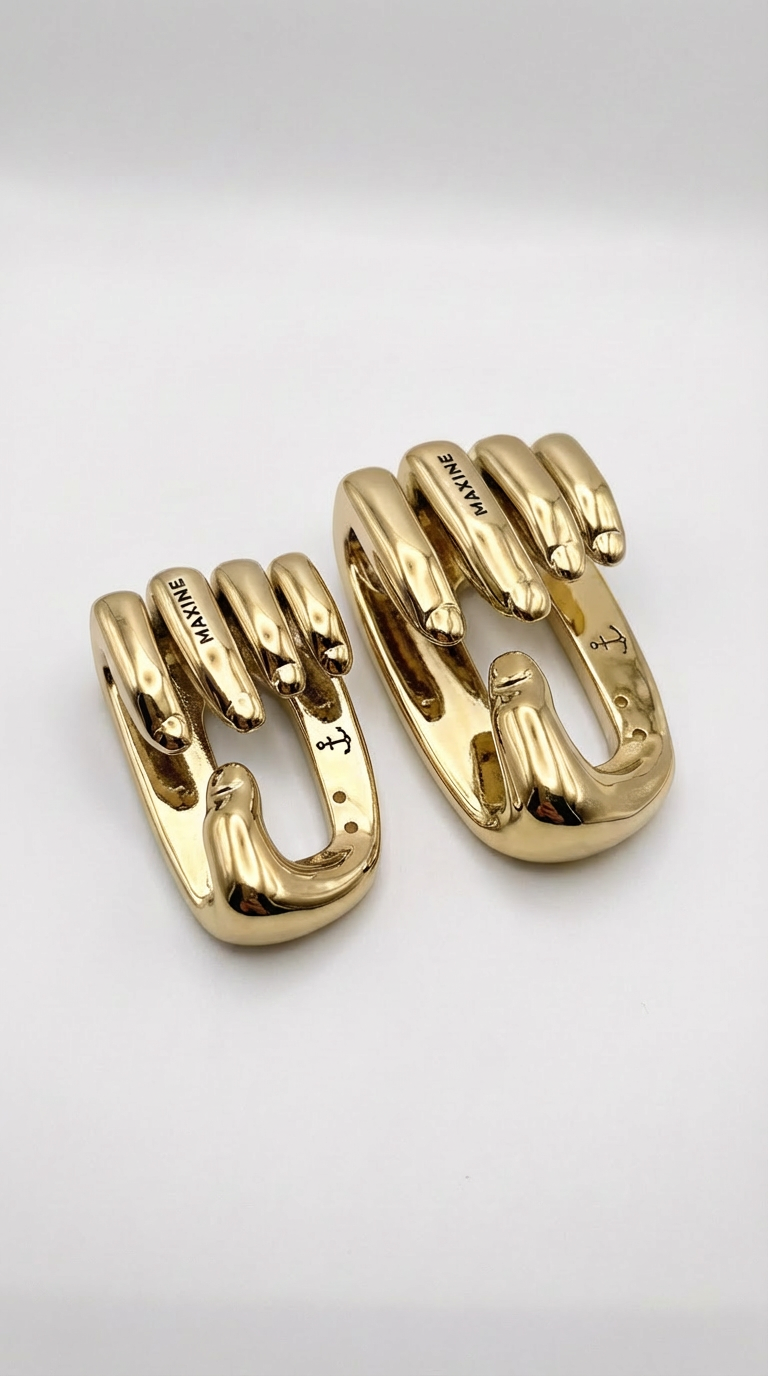 Hand brooch mini 4.2cm