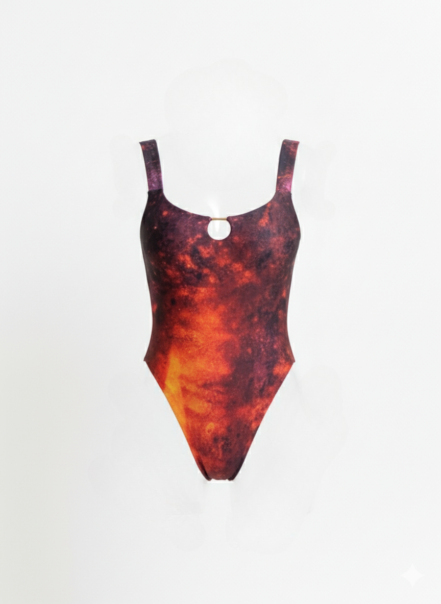 Madison one piece high leg