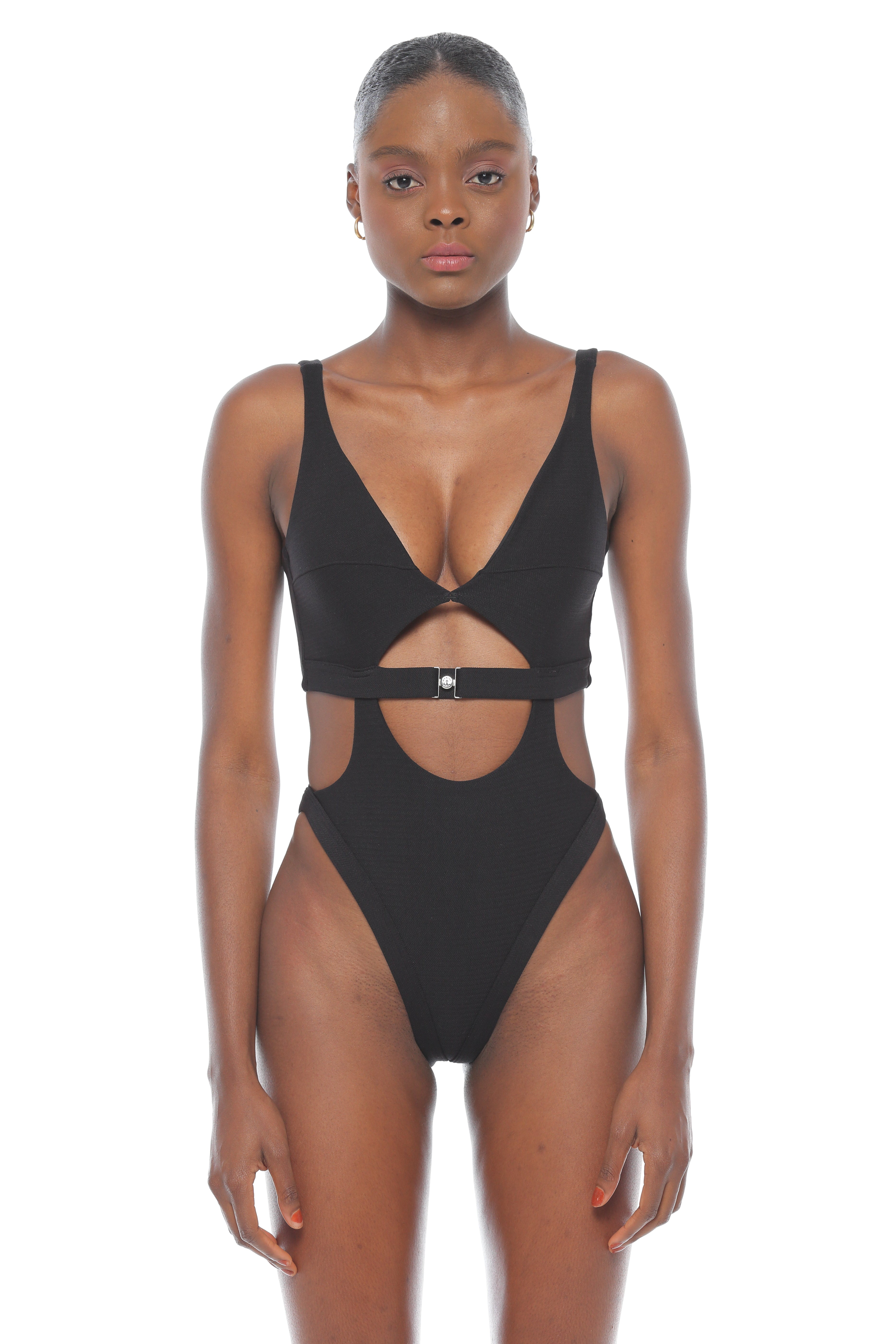 Jethro high leg one piece