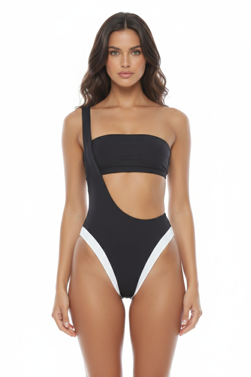 Gia high leg one piece