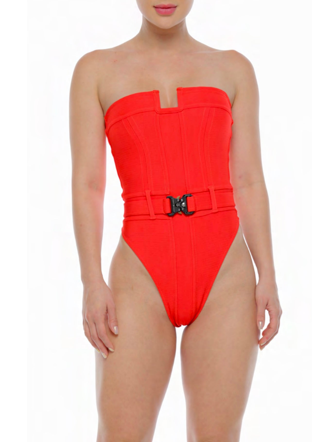 Lester one piece high leg