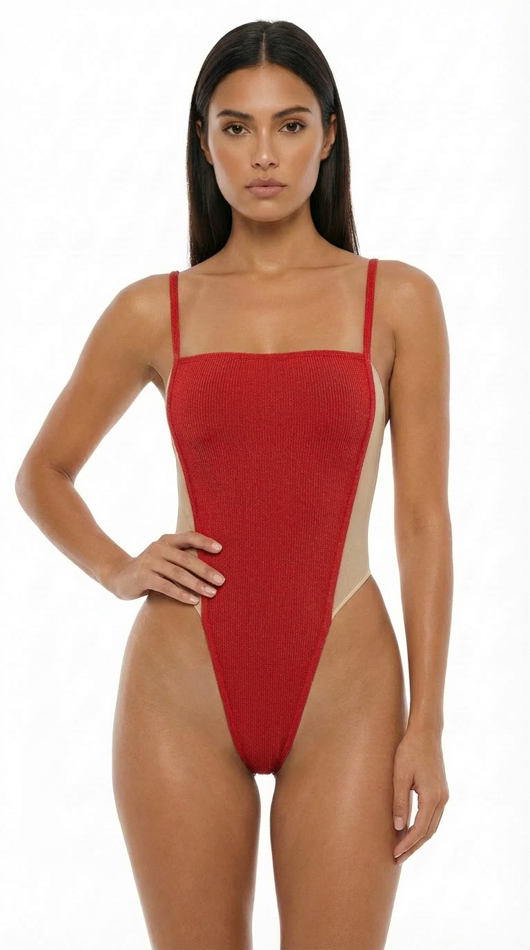 Amelia thong one piece