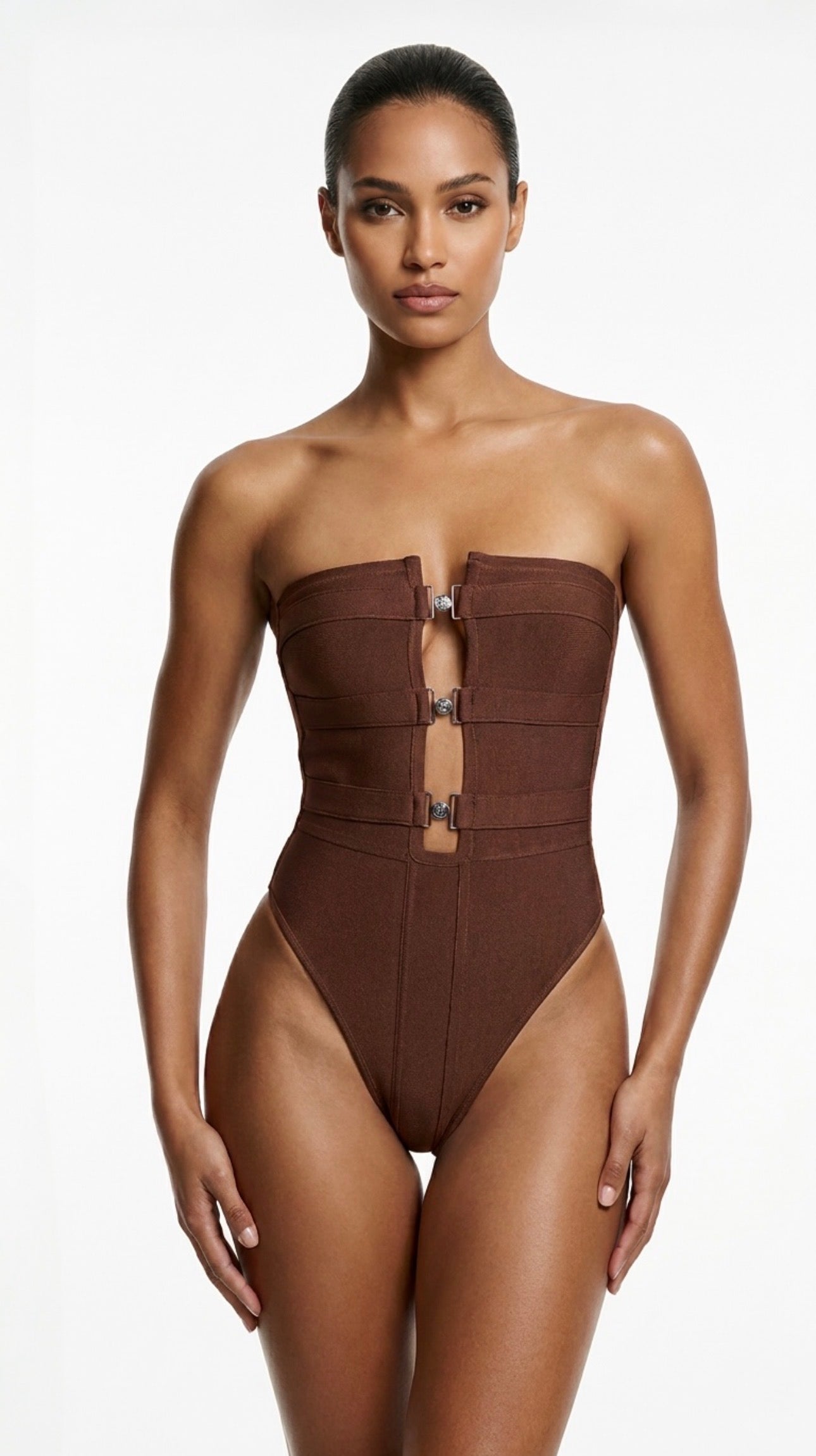 Leila High Leg One Piece