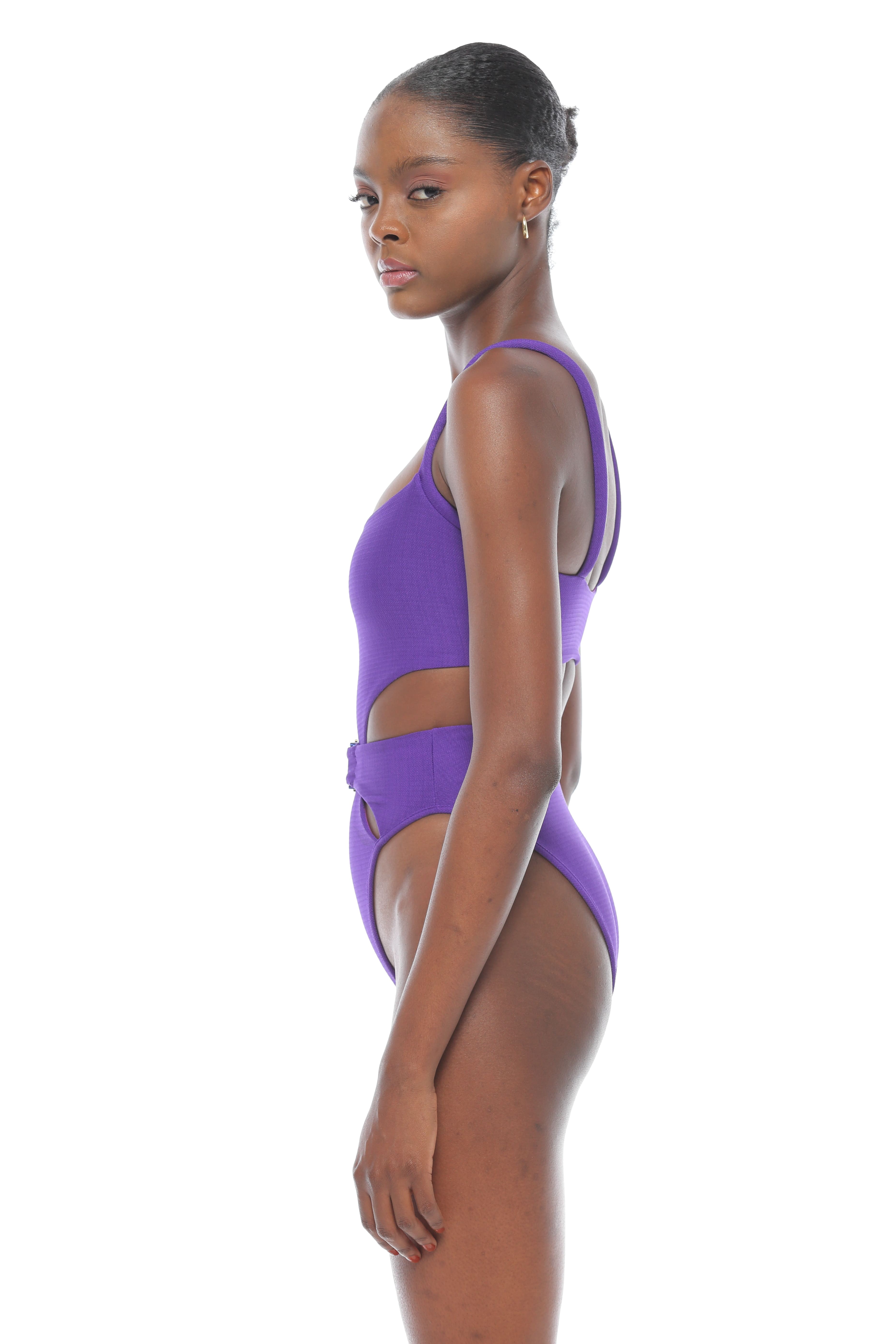 Carter high leg one piece