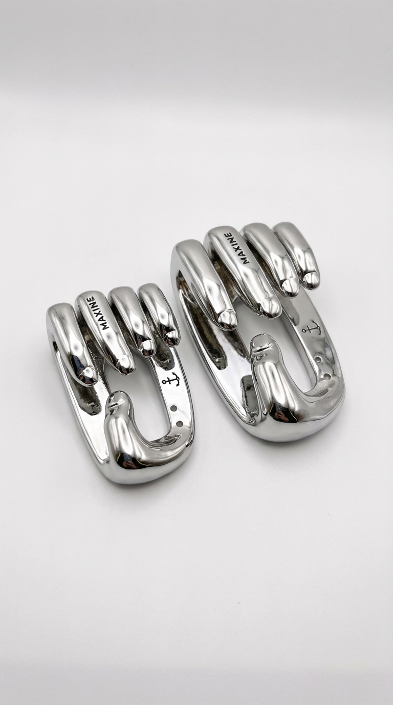 Hand brooch mini 4.2cm