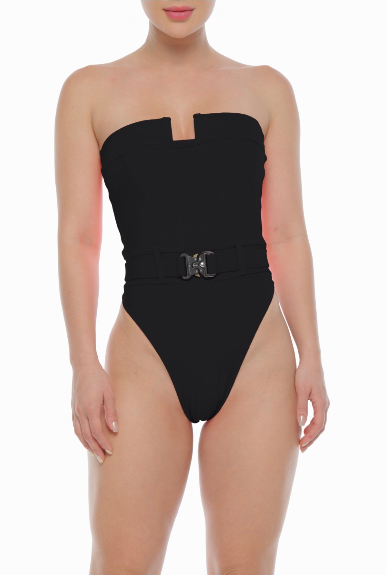 Lester one piece high leg