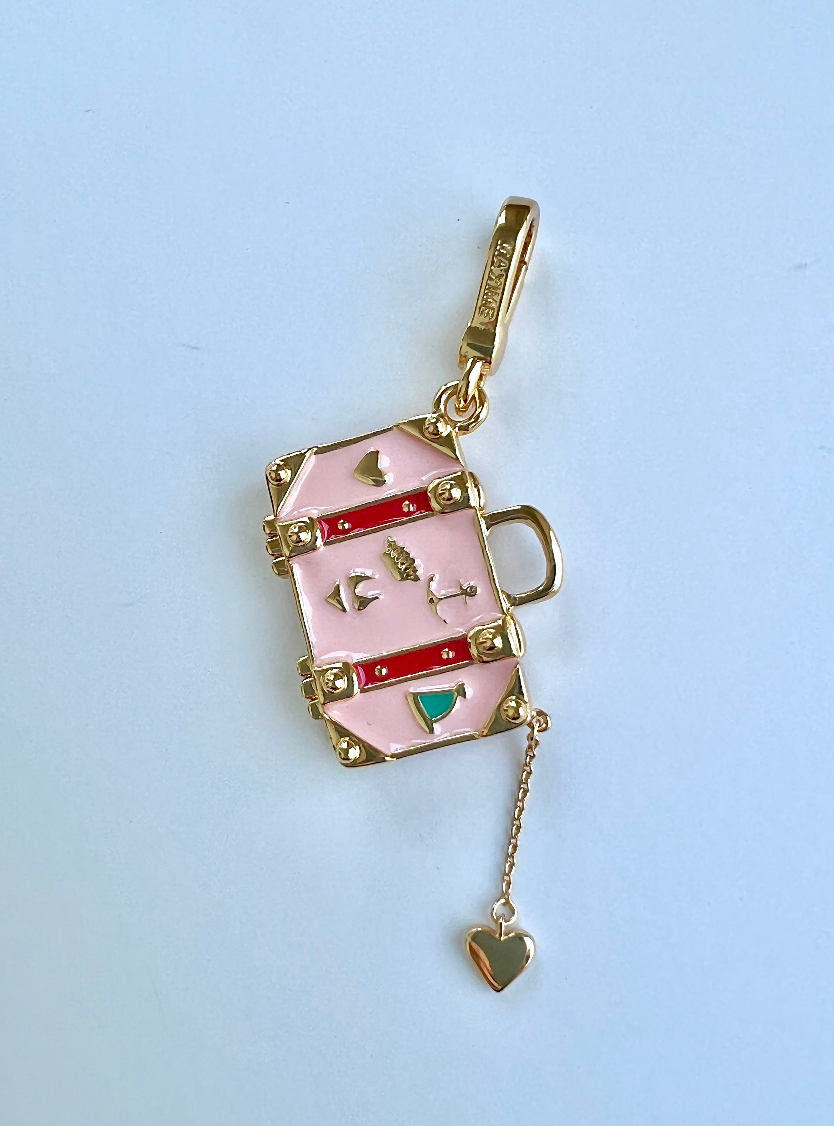 Suitcase charm